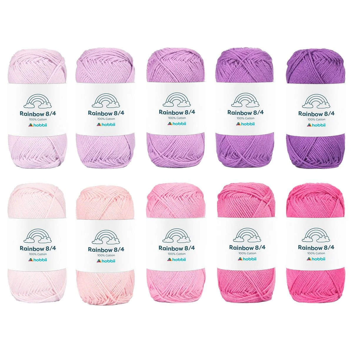 Rainbow Cotton 8/4 Color Pack - Image 10