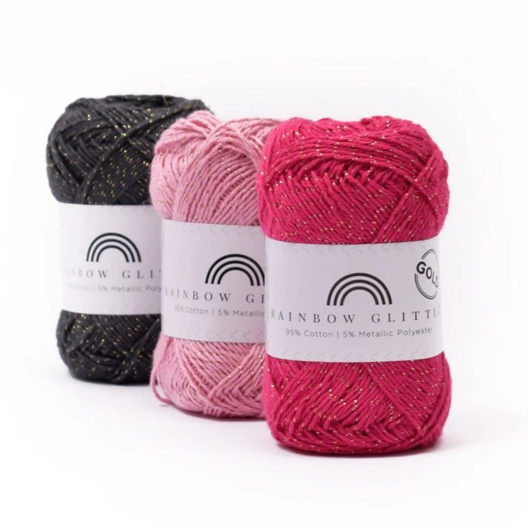 Rainbow 8/4 Glitter Gold - Image 5