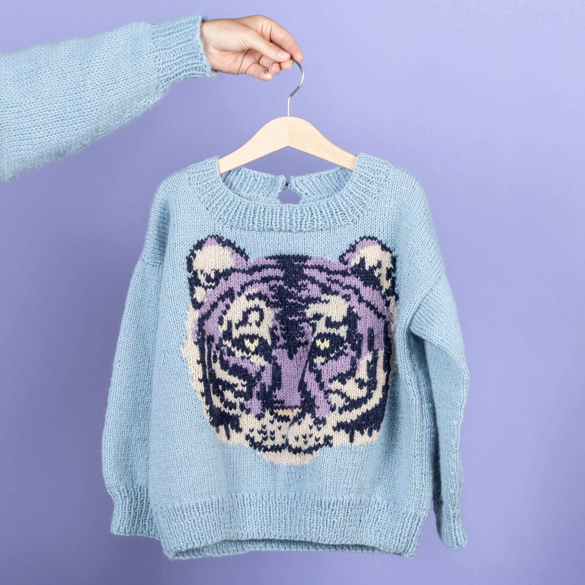 Candy Tiger - Children’s Sweater - Image 3