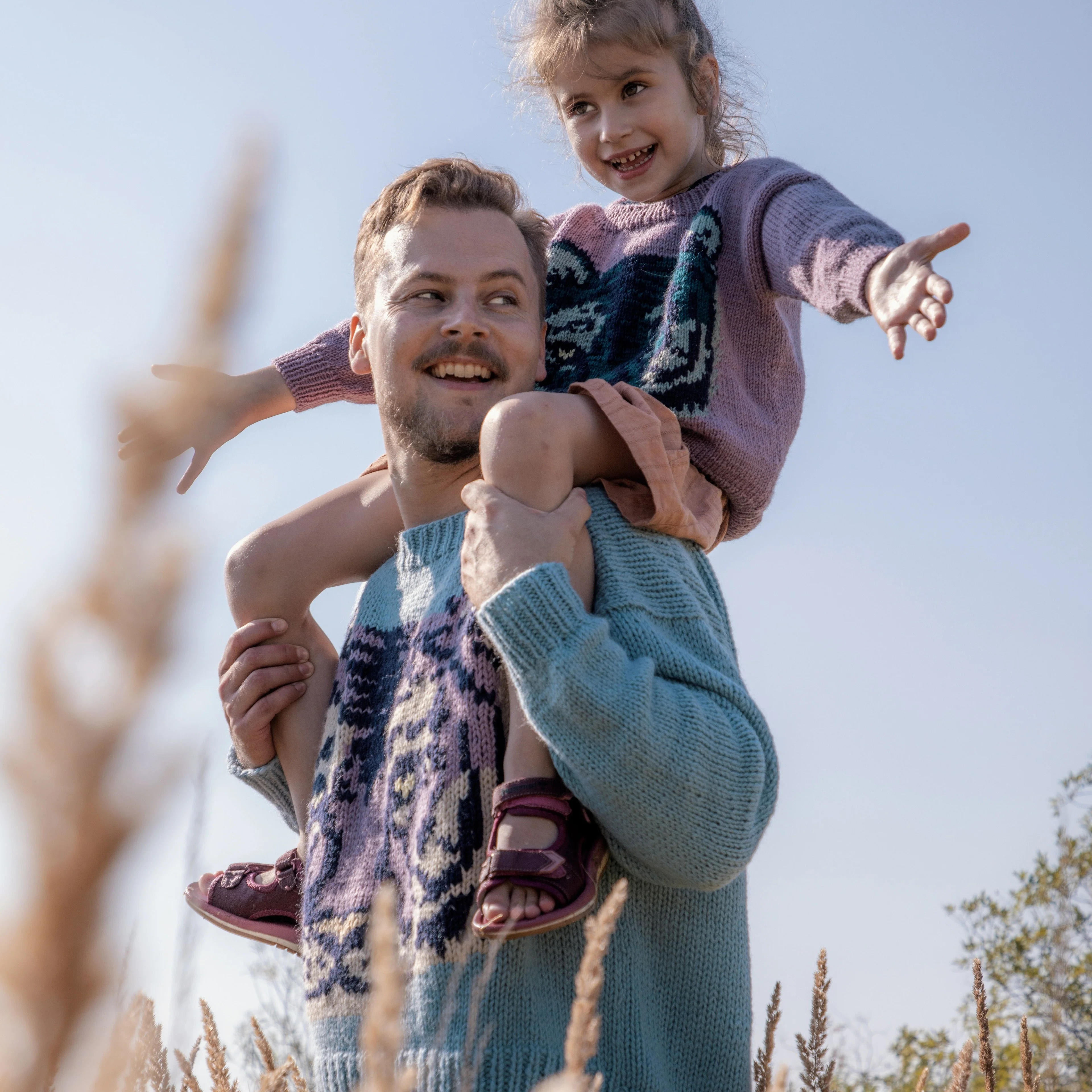 Mint Tiger - Children’s Sweater - Image 3